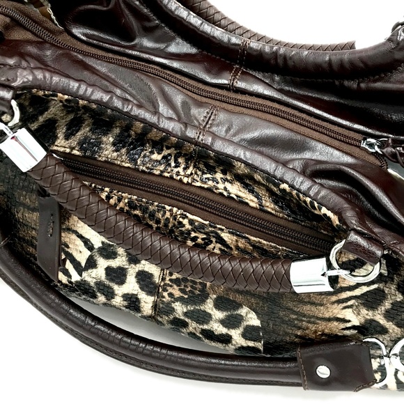 Large Animal Print Handbag - Picture 3 of 7